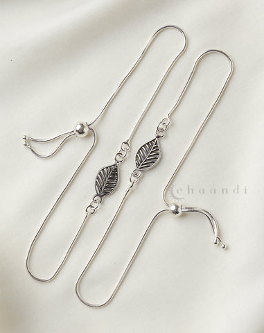 Silver Anklets CHA025 (Pair)
