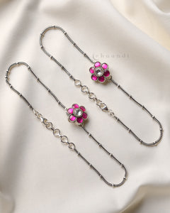 Silver Anklets CHA005 (Pair)