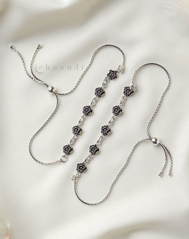 Silver Anklets CHA016 (Pair)