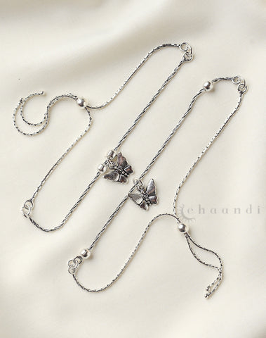 Silver Anklets CHA024 (Pair)