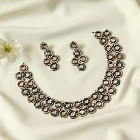 Silver Necklace Set CHN1163