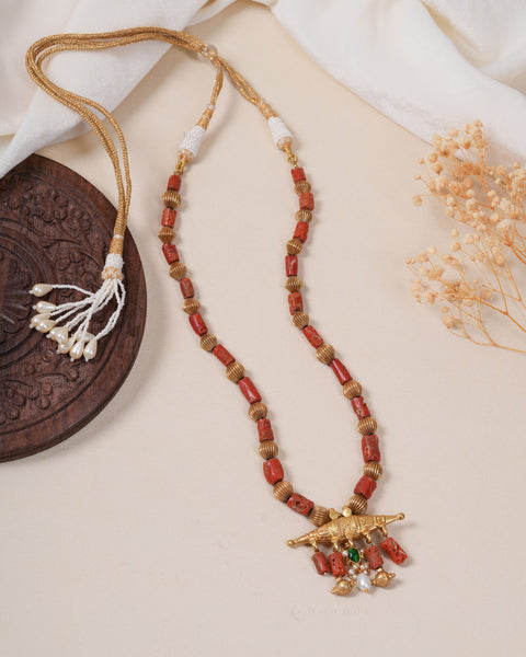 Gold Polish Silver Necklace