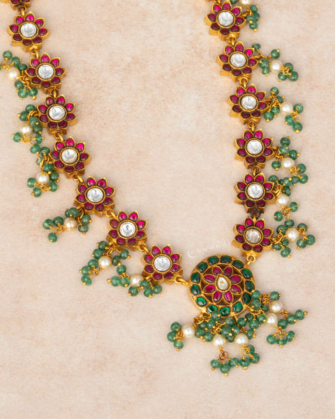 Gold Polish Silver Necklace