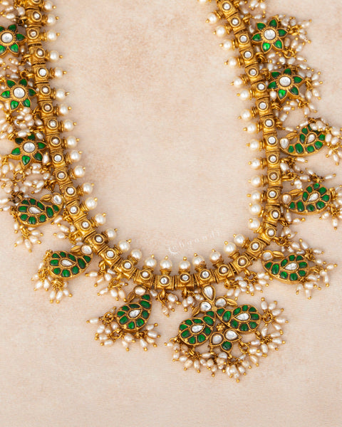 Gold Polish Silver Necklace