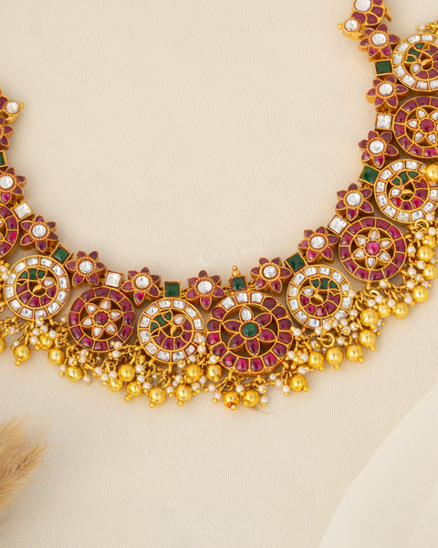 Gold Polish Silver Necklace