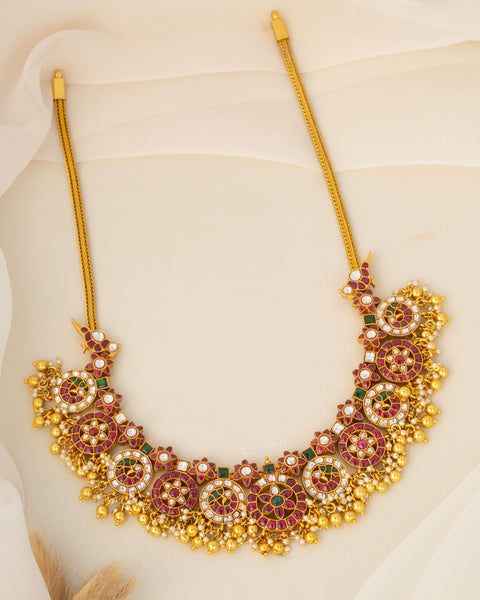 Gold Polish Silver Necklace