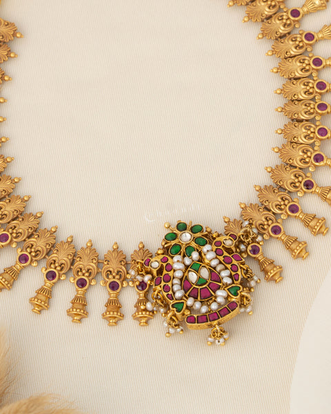 Gold Polish Silver Necklace