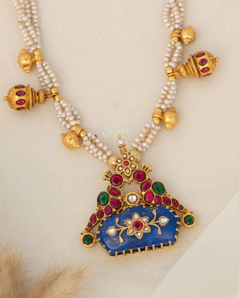 Gold Polish Silver Necklace