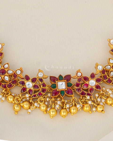 Gold Polish Silver Necklace