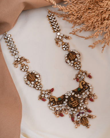 Gold Polish Silver Necklace CHN1871