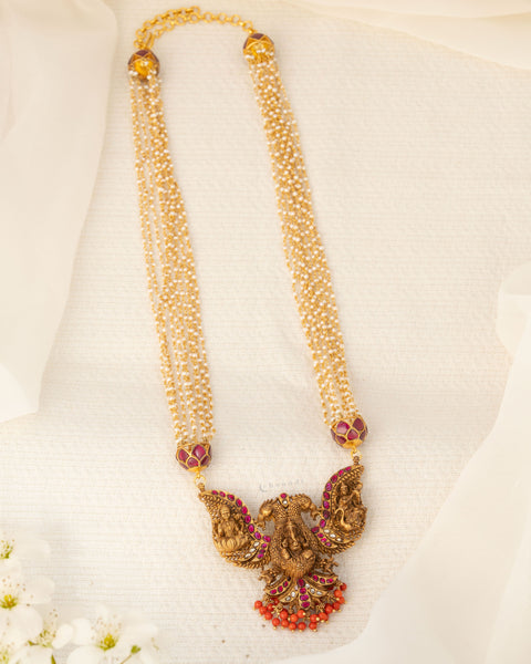 Gold Polish Silver Necklace