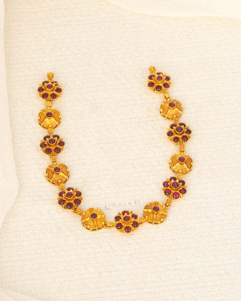 Gold Polish Silver Necklace