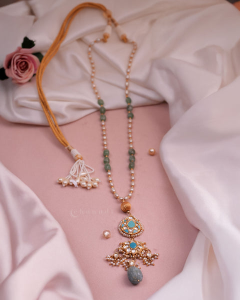 Gold Polish Silver Necklace CHN1854