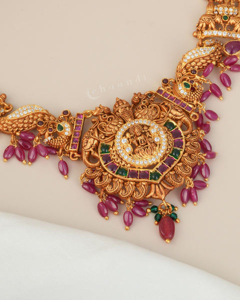 Gold Polish Silver Necklace