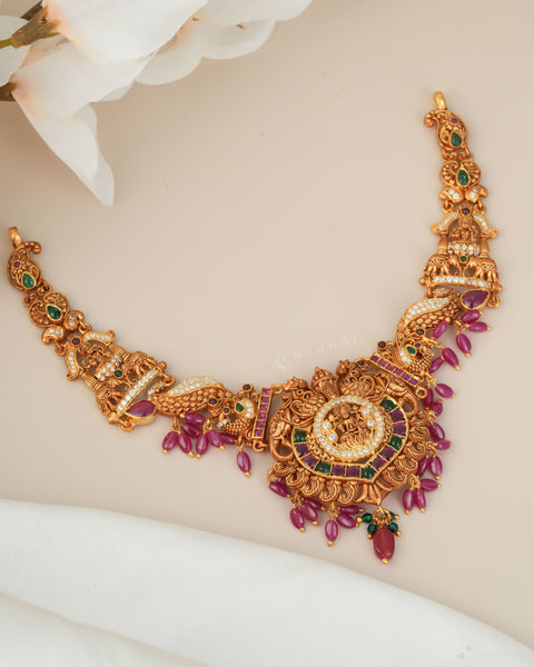 Gold Polish Silver Necklace