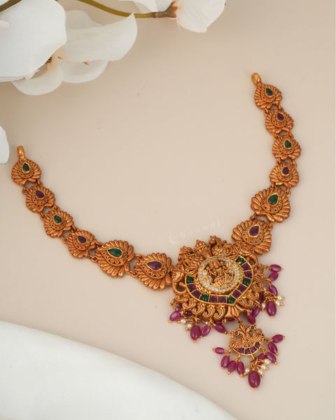 Gold Polish Silver Necklace