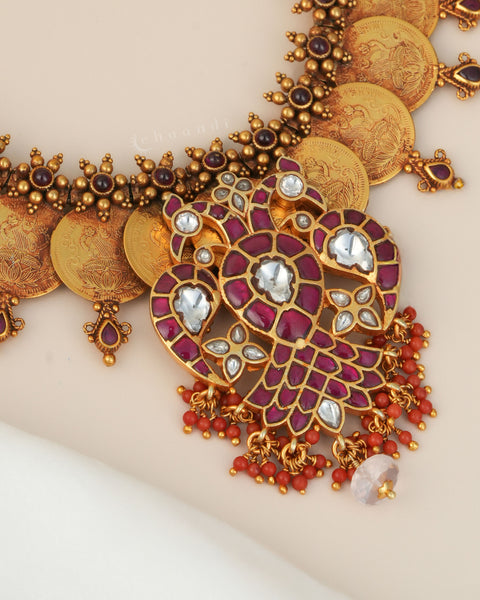 Gold Polish Silver Necklace