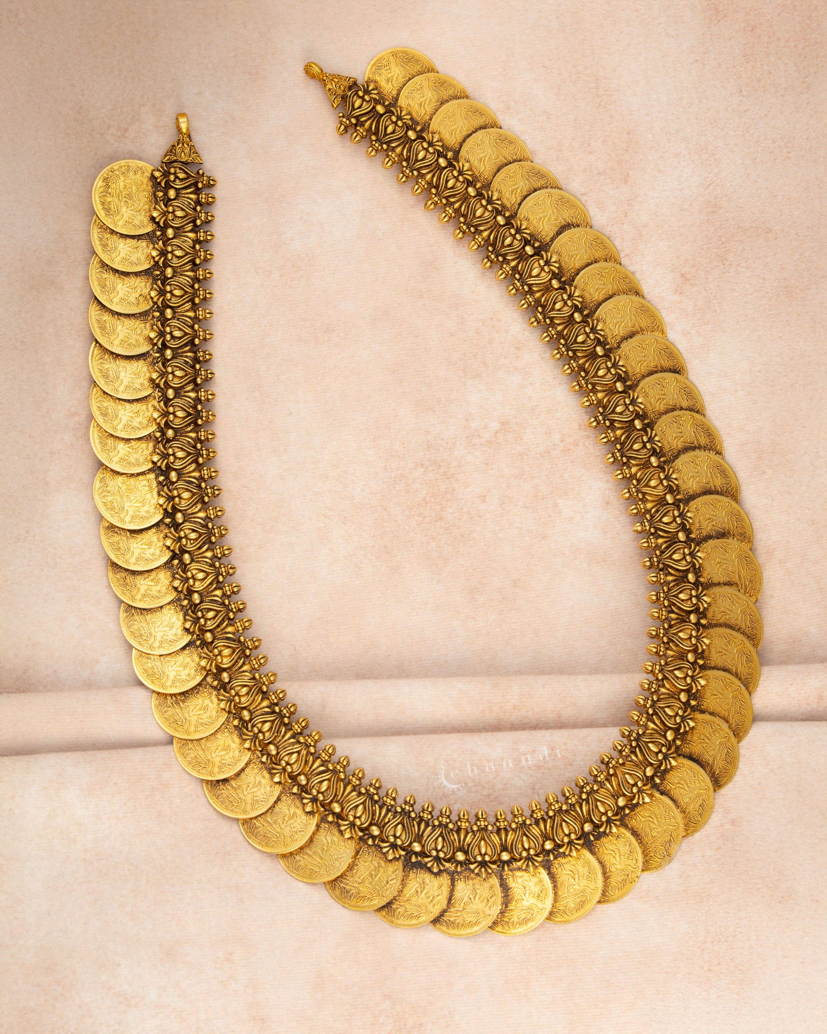 Gold Polish Silver Necklace CHN1975