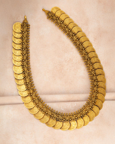 Gold Polish Silver Necklace CHN1975
