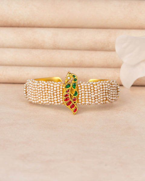 Gold Polish Silver Bangle (Single)