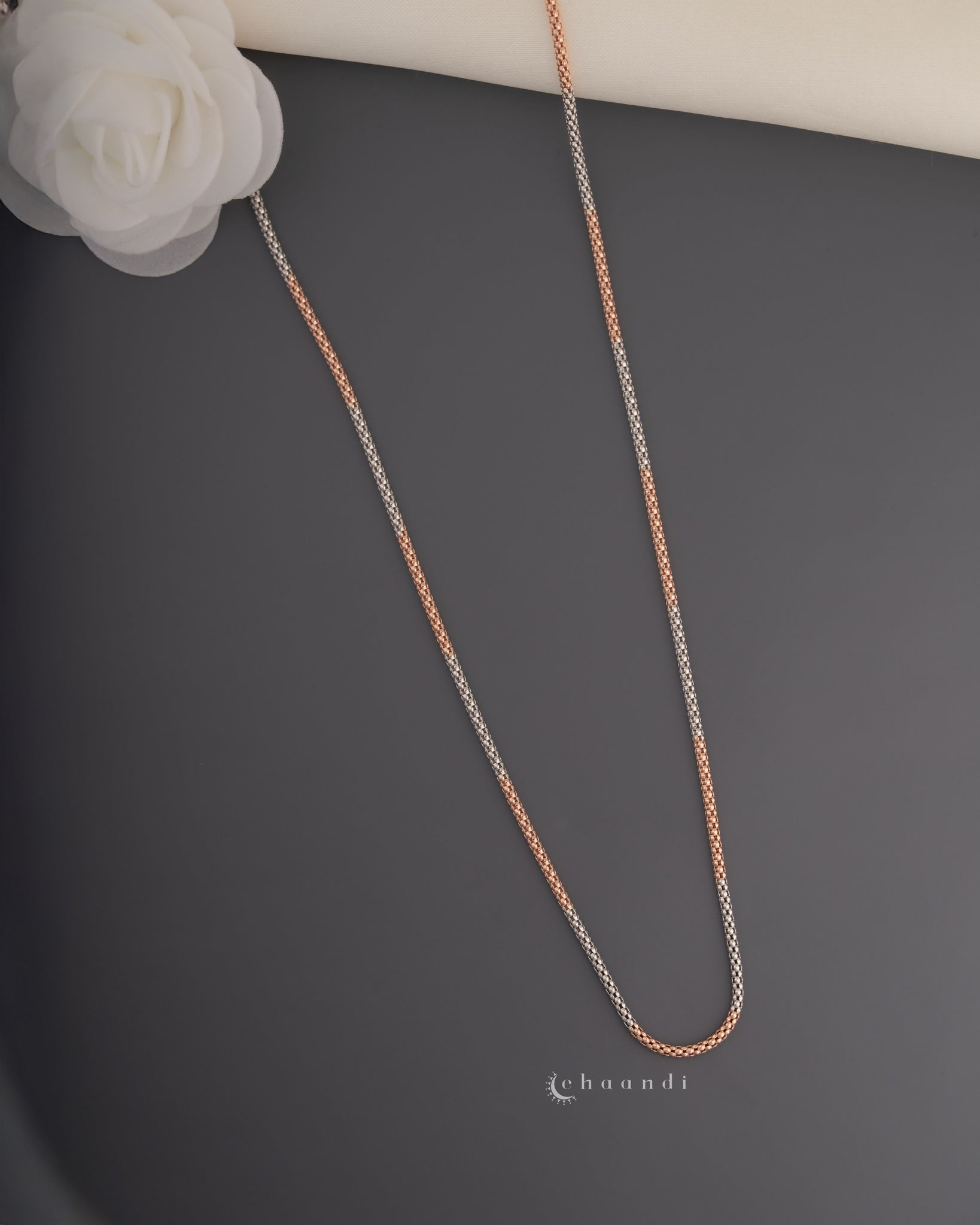 Rose Gold Silver Chain SCH1018