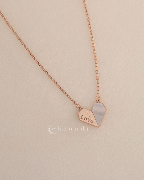 Rose Gold Pendant Chain SCH1015
