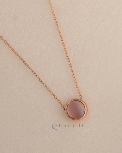 Rose Gold Pendant Chain SCH1017