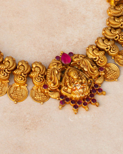 Gold Polish Silver Necklace