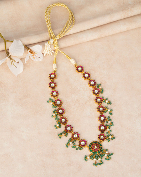 Gold Polish Silver Necklace