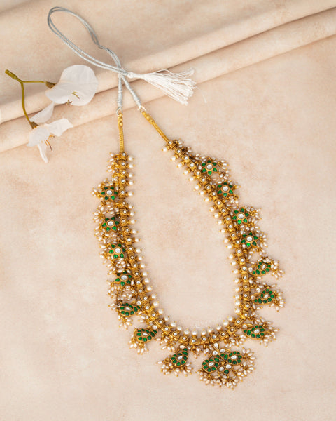 Gold Polish Silver Necklace