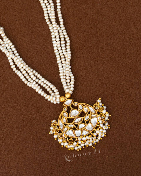 Gold Polish Silver Necklace