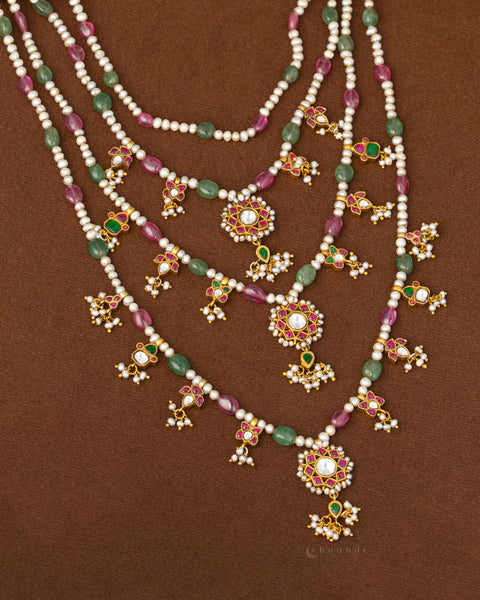 Gold Polish Silver Necklace