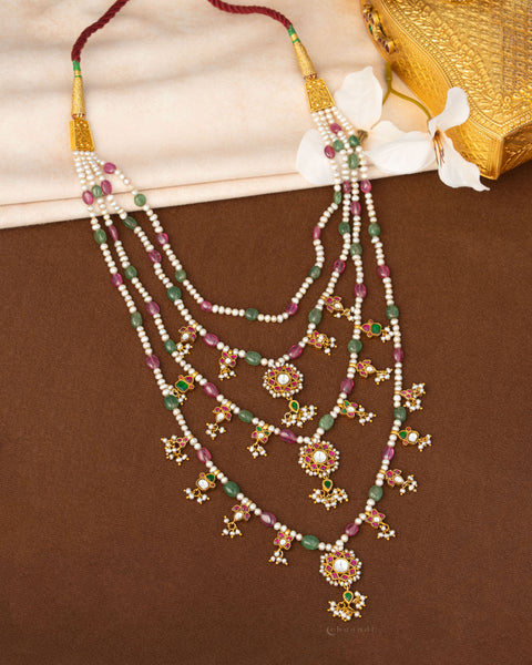 Gold Polish Silver Necklace