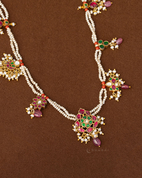 Gold Polish Silver Necklace