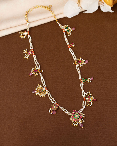 Gold Polish Silver Necklace