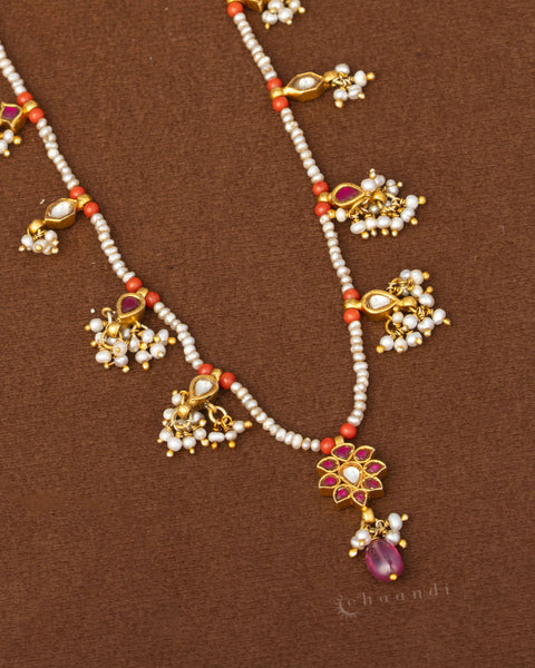 Gold Polish Silver Necklace