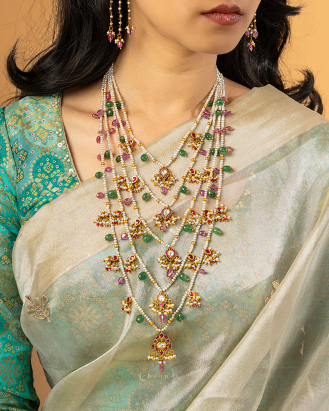 Gold Polish Silver Necklace CHN2084