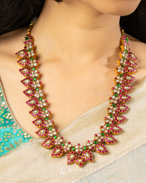 Gold Polish Silver Necklace
