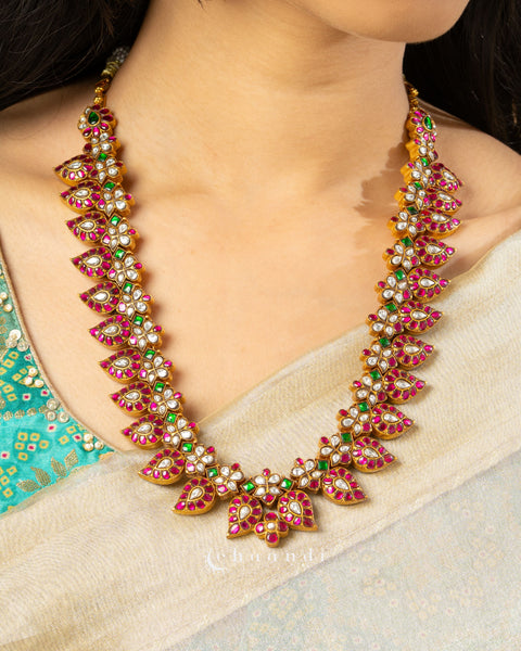 Gold Polish Silver Necklace