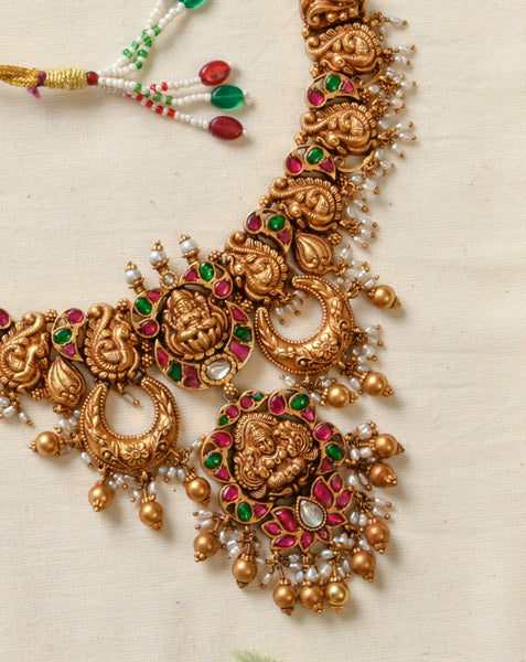 Gold Polish Silver Necklace