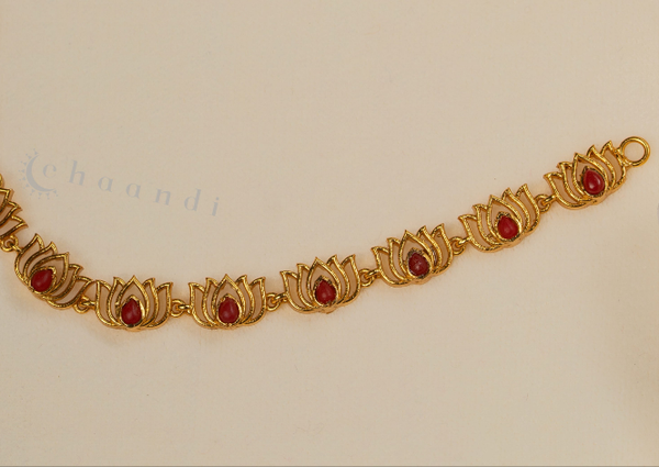 Gold Polish Silver Necklace
