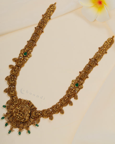 Gold Polish Silver Necklace CHN1833