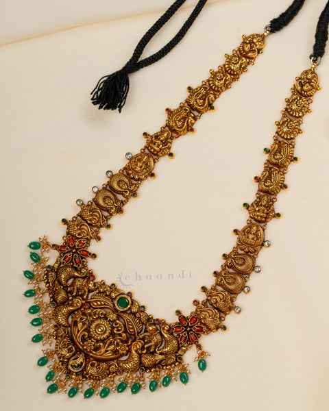 Gold Polish Silver Necklace
