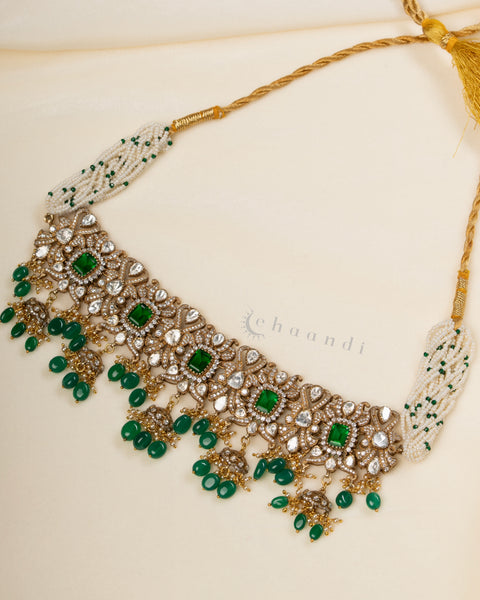Monzonite Gold Polish Choker
