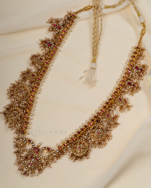 Gold Polish Silver Necklace CHN1821