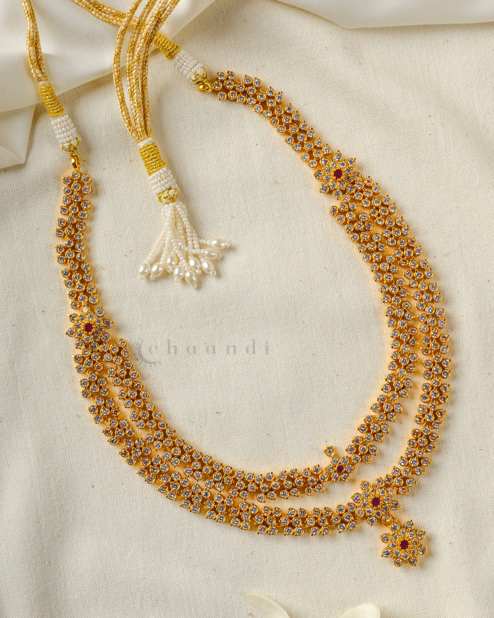 Gold Polish Silver Necklace CHN1818