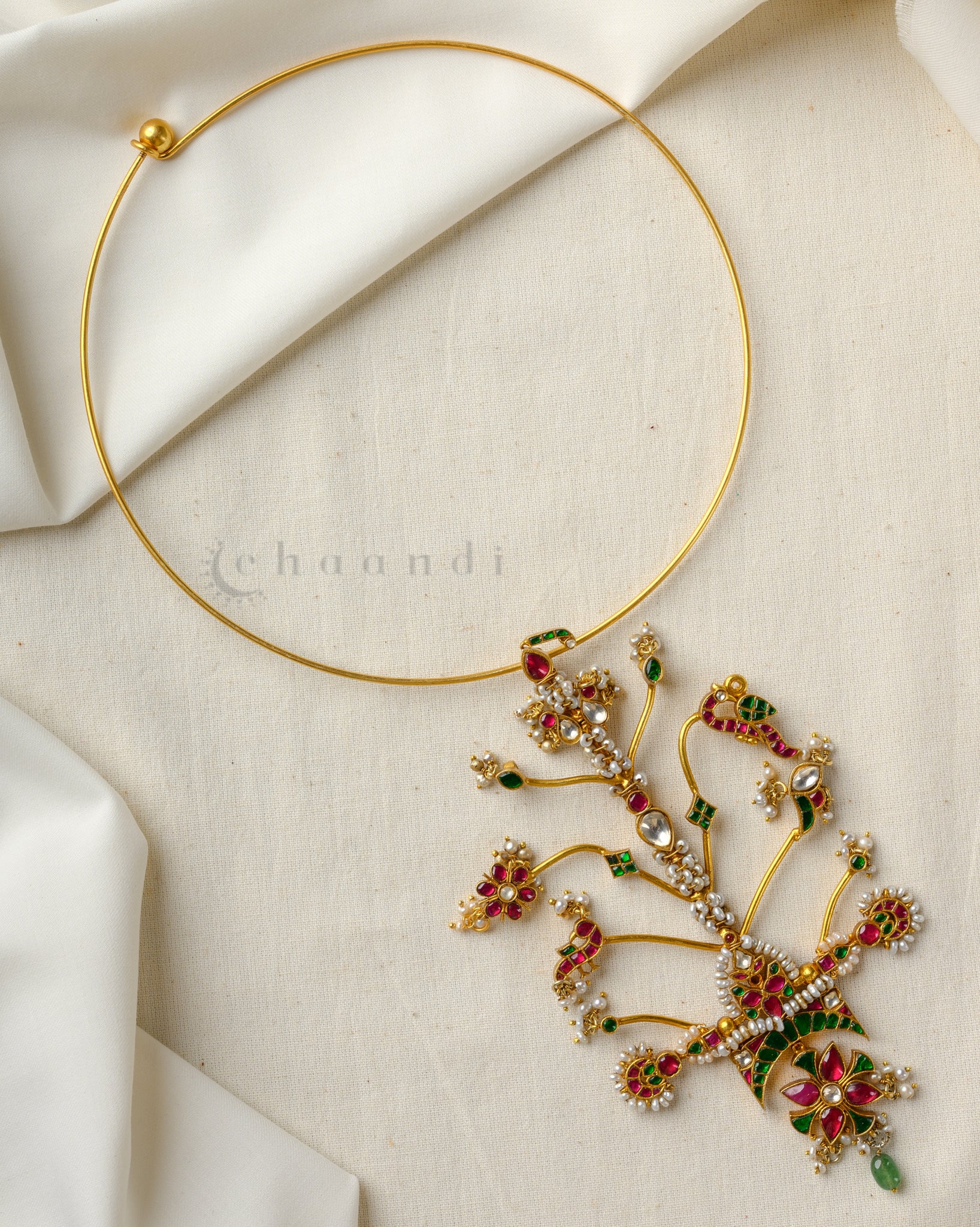 Gold Polish Silver Hasli CHN1712