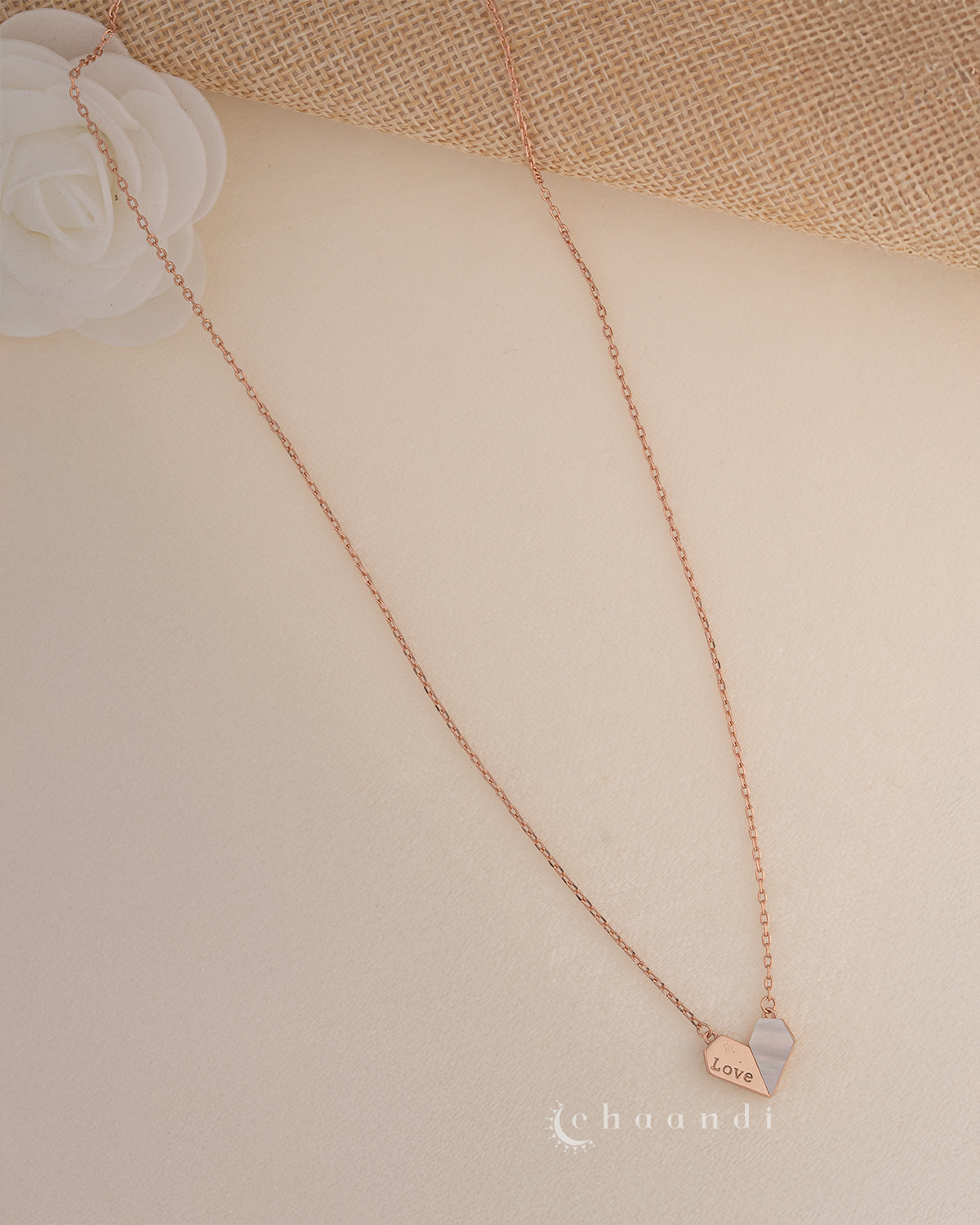 Rose Gold Pendant Chain SCH1015