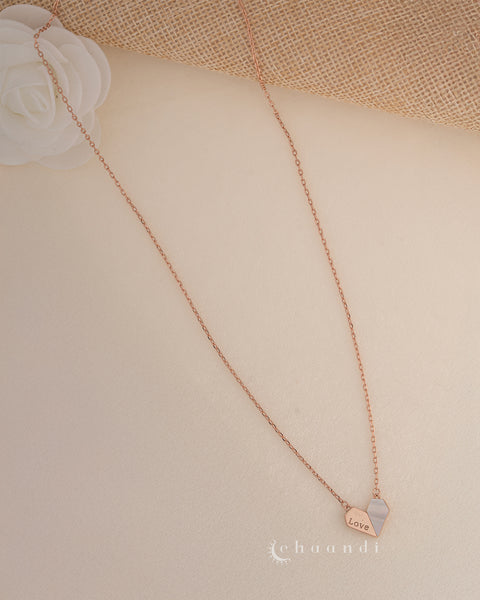 Rose Gold Pendant Chain SCH1015