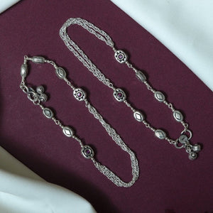 Silver Anklets CH9180 (Pair)
